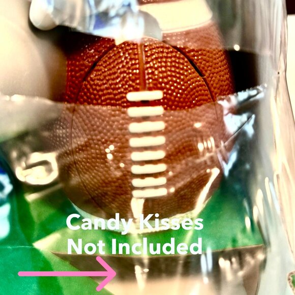 HERSHEY'S KISSES FOOTBALL DISPENSER Collectible Football Themed Candy Dispenser - Picture 8 of 10